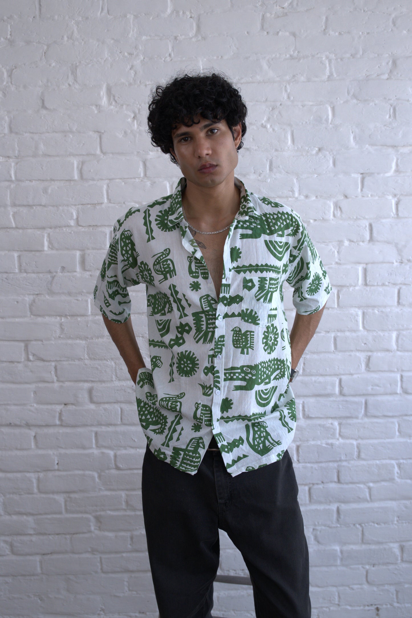 The Jungle cotton Shirt